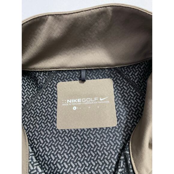 Nike Golf Full-Zip Vest Men’s Size Large Olive Grey Performance Layer MSRP $175 - Picture 6 of 13